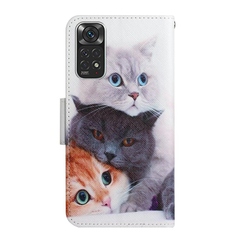Cute Animals Printed Wallet Case for Redmi Note 11 11 Pro 10 9 8 7 Redmi 10C 10A 10 9 8A 7A Xiaomi Poco M4 Pro X4 Pro X3 M3 OPPO Vivo