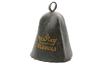 Hat for Sauna and Bath "Queen" Natural Felt Gray (SUN-LA-663)