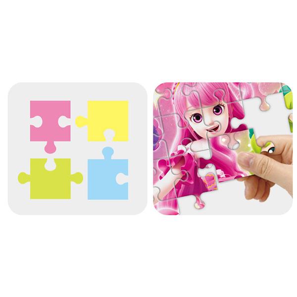 Mysterious Catch Tiniping Season 3 Jigsaw Puzzle 150pcs Princess Flora Heart and Key