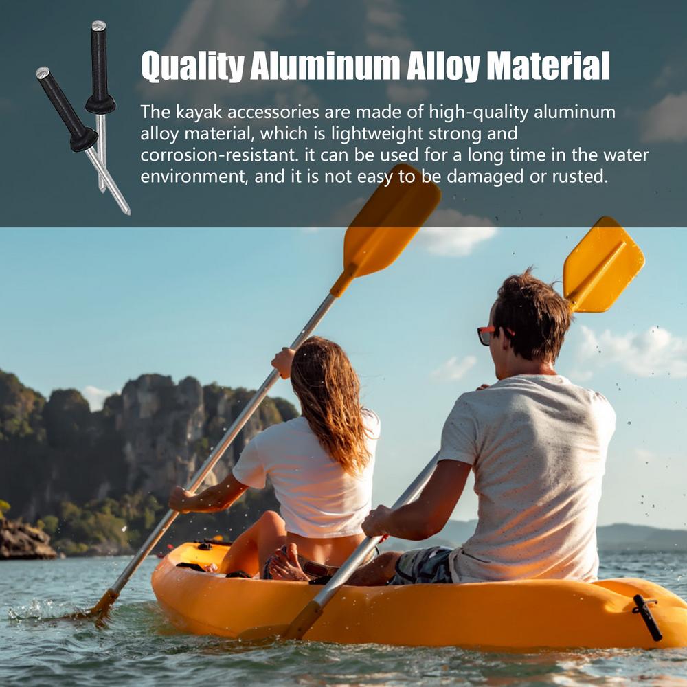 Boat Rivets 2.3 Inch Long Industrial Rivets Heavy Duty Tri-Grip Tool Accessories Fixing Equipment Aluminum Alloy Kayak Canoe