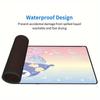 Mermaid, Cute Themed XXL Mouse Pad - Non-slip Rubber Desk Mat for Gaming and Office Use, Multi-Function Keyboard and Mouse Pad, Ideal Gift f