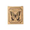 Yoofun Vintage butterflies Wood Stamp Standard Retro Stamp for Scrapbooking Journal Diary Decor Stationery