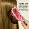 2 шт. Профессиональная расческа для распутывания волос, массажная щетка для кожи головы, антистатическая расческа, полая расческа для влажных и сухих волос, для укладки парикмахерских волос