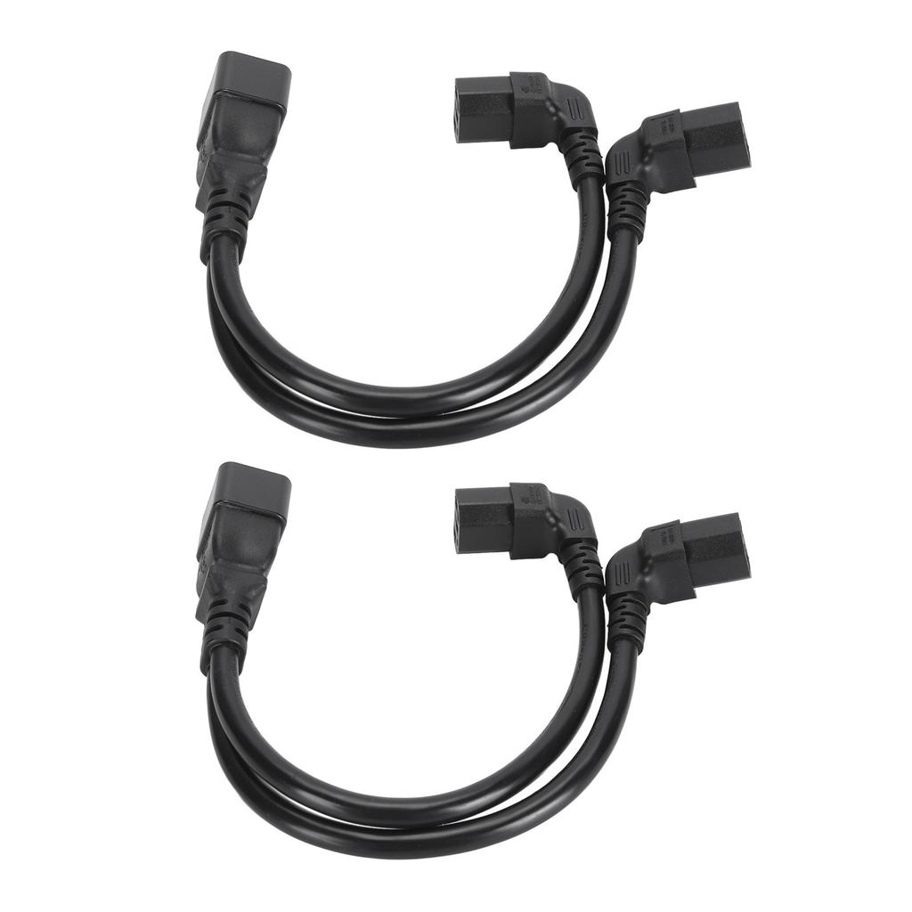 0,32 м Y-образный разветвитель кабеля питания IEC320 C20 на двойной IEC320 C13 1 в 2 выхода, разветвитель кабеля питания