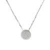 [Onoma] Onm Circle Platinum Necklace Jt09 (33900964)
