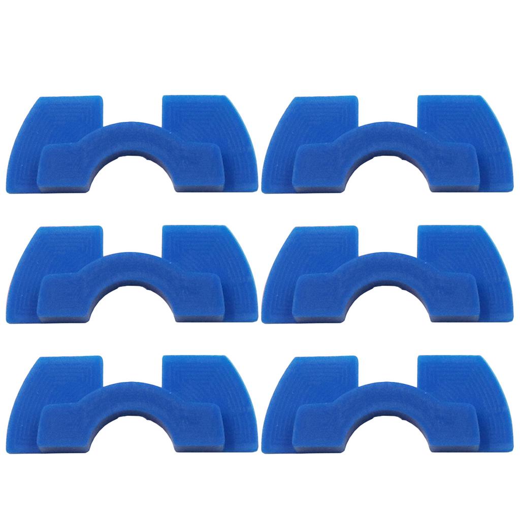 6 шт. резиновые демпфирующие подушки распорка демпфер вибрации электрический скутер амортизаторы тряски передняя вилка демпфирующая резиновая накладка