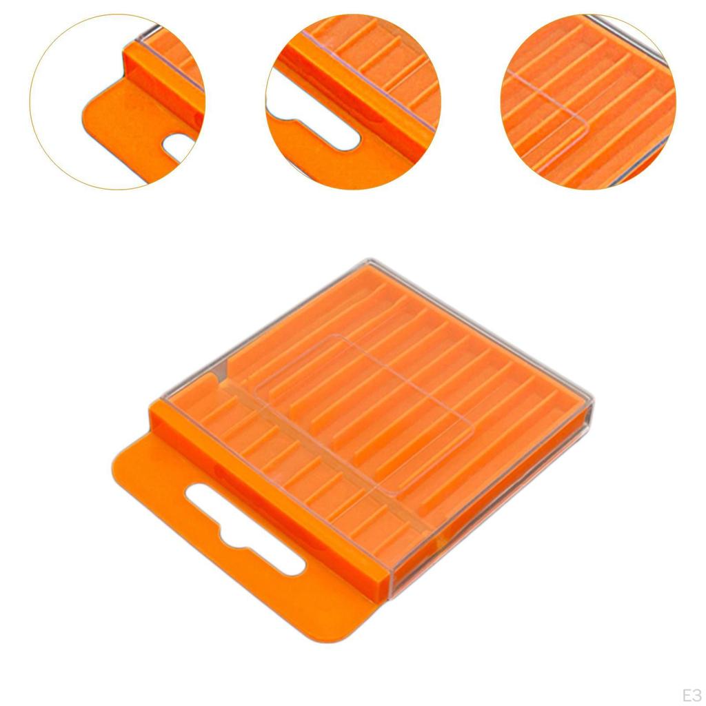 Bits Storage Box Holder Dispenser Tool Carrier Empty Case Organizer for Home Diamond