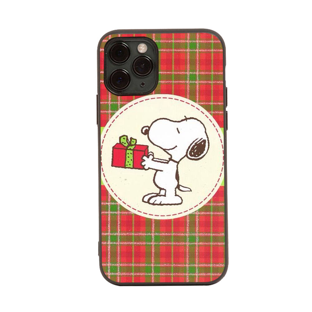 SM11 Lovely Snoopy Black Sofe Case for Samsung Note 20 Lite S24 Ultra S23 A03 A05 A06 A11 A71 A15 A16 A13 A24 A25 A33 A52 A53 A50 M55 M35 Plus