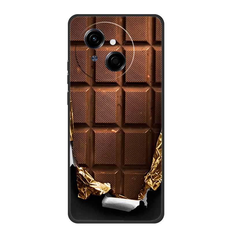 Phone Case For Tecno Spark Go 1 S Back Cover Case 6.67" Black Silicone Soft TPU Coque For Tecno Spark Go 1S Case Go1S Funda Para