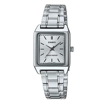 Casio Standard Cheap Casio Watch Ladies Analog Stainless Steel Silver LTP-V007D-7E [Товар]