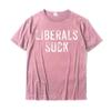 Футболка Funny Liberals Suck, футболка Republican Conservatives, футболка, топы, рубашки, новинка, хлопковые футболки для взрослых