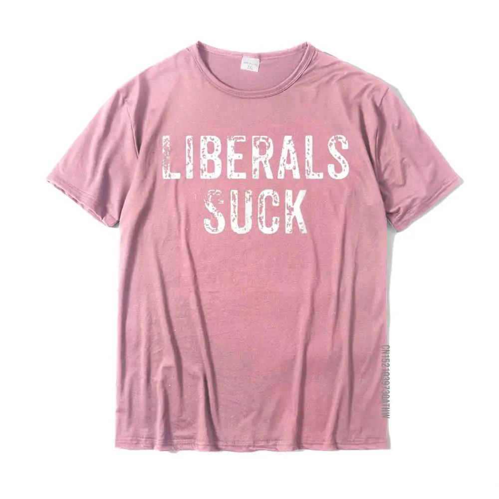 Футболка Funny Liberals Suck, футболка Republican Conservatives, футболка, топы, рубашки, новинка, хлопковые футболки для взрослых