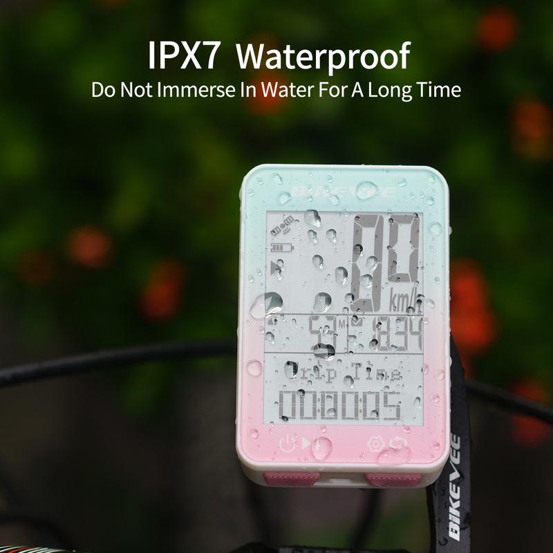 Newest Multilanguage Wireless GPS Bicycle Computer MPH KM/H Bike Speedometer Odometer stopwatch with Auto Start/Stop/Backlight