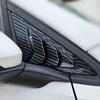 For VW Golf 7 MK7 MK7.5 2013~2019 Car Front Triangle Window Louver Side Shutter Blind Shades Cover Trim Sticker Vent Carbon Auto