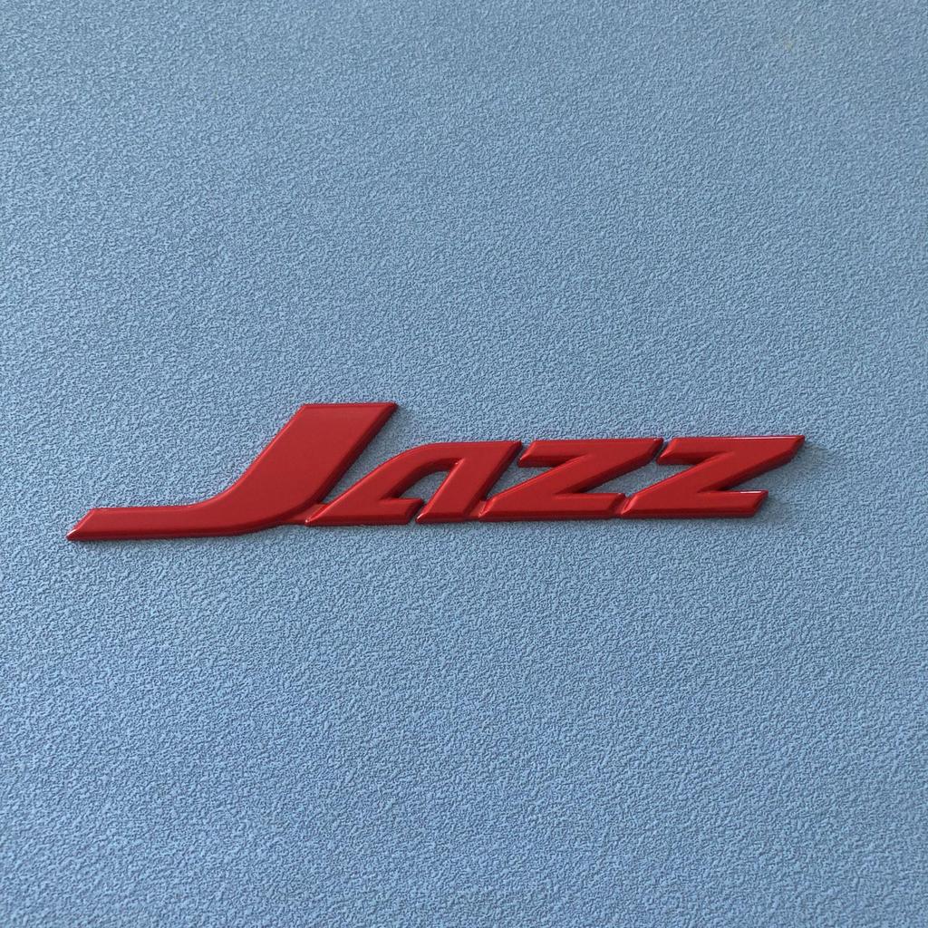 Автомобильный значок JAZZ для Honda Fit: Декоративная наклейка на металлический сундук (из-за рубежа)