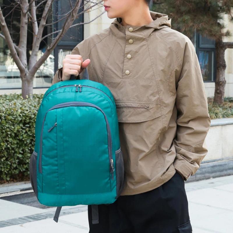 Складной рюкзак для спорта на открытом воздухе, мужской и женский повседневный дорожный легкий рюкзак