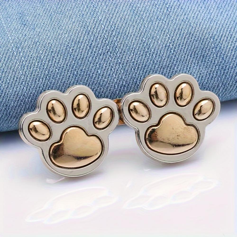Cute Cat Claw Waist Buckle Pair, Removable Nail-free Seam-free Waist Button, Waist Circumference Large Change Small Waist Button - Waist Fit Artifact