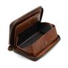Бумажник бифолд Lagard Aoki Kaban с молнией и отделением для монет, кожа G3, натуральная кожа коровы, мужской, деловой, подарок, нет. 5190 ([50] Коричневый)