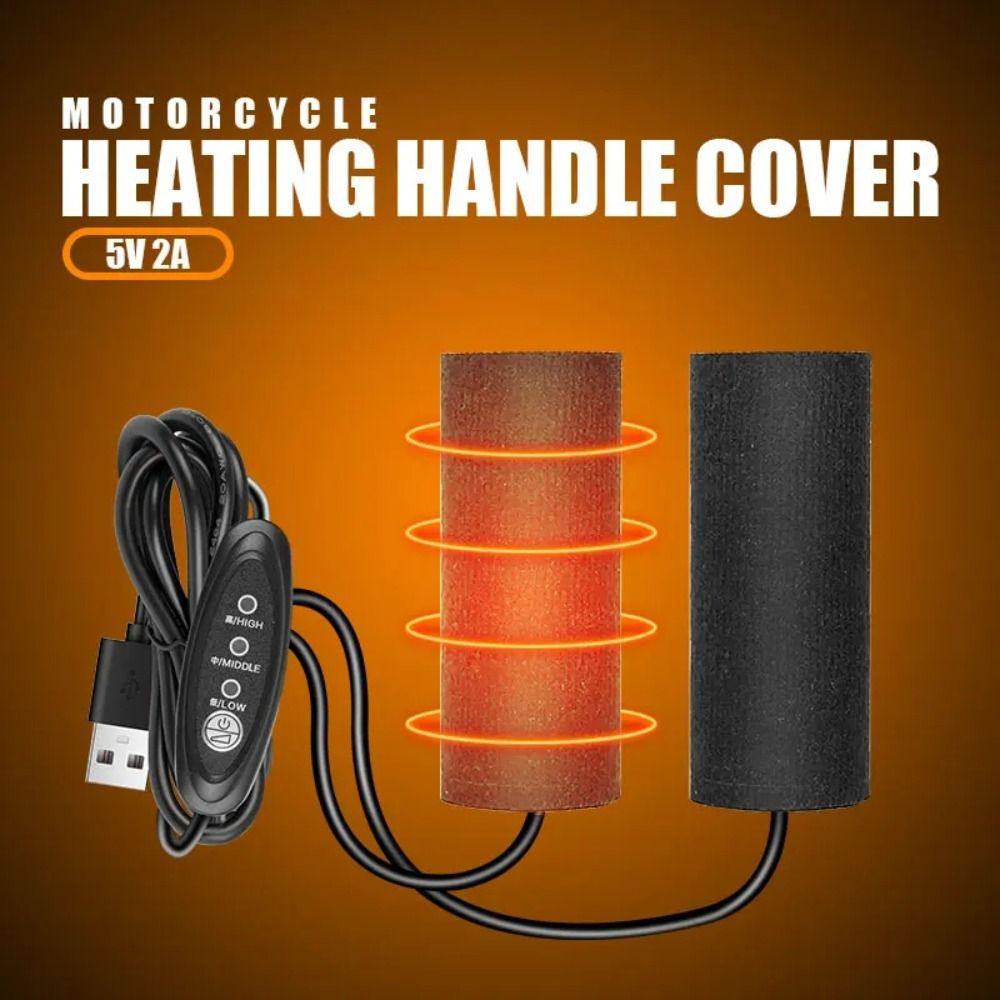 1 шт. быстро нагревающаяся электрическая ручка, чехол для 3 передач, подогрев ручек, аксессуары для мотоциклов