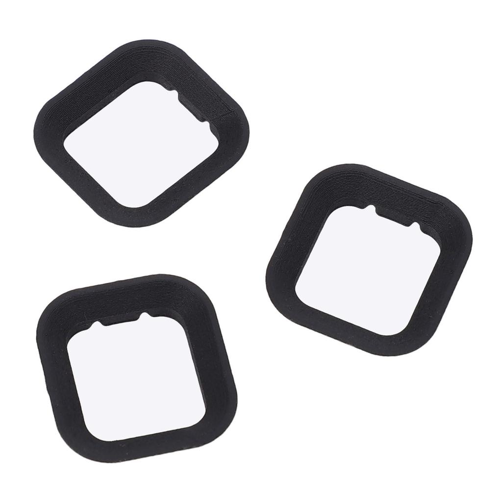 3PCS Lens Sunshade Hood Square Light Blocking Cover for Flip Drone Photography Accessories