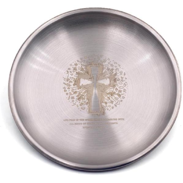 Offering Bowl Ritual Plate Great for Altar use, Shamanic Wicca Ritual, Incense Burner, Smudging, Decoration (Metatron)