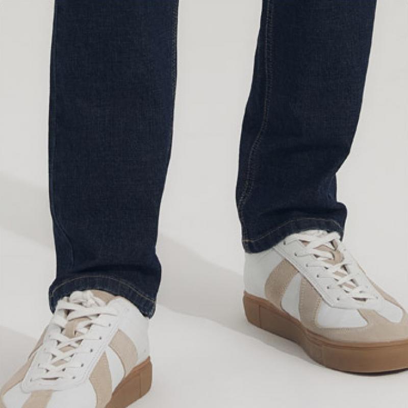 Bang Bang Men S Lycra Straight Fit Denim Indigo