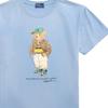 Polo Ralph Lauren Футболка с принтом Polo Bear из свободного хлопкового джерси Regular для женщин Топы 211971730001