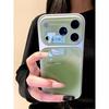 Свежая зелень для чехла телефона iPhone17ProMax 16/15Plus большое окно Apple 14Pro