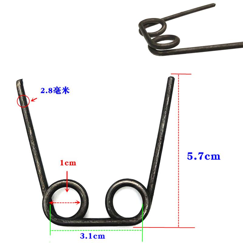 Детские аксессуары для самоката Пружина отскока рулевого управления Шток быстрого снятия Детская трех- или четырехколесная пружина натяжения