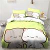 3d Printing Cartoon Bubu Dudu Bedding Set Three-piece Set Anime Adult Kid Bedroom Duvet Cover Sets Home Textiles Birthday Gifts
