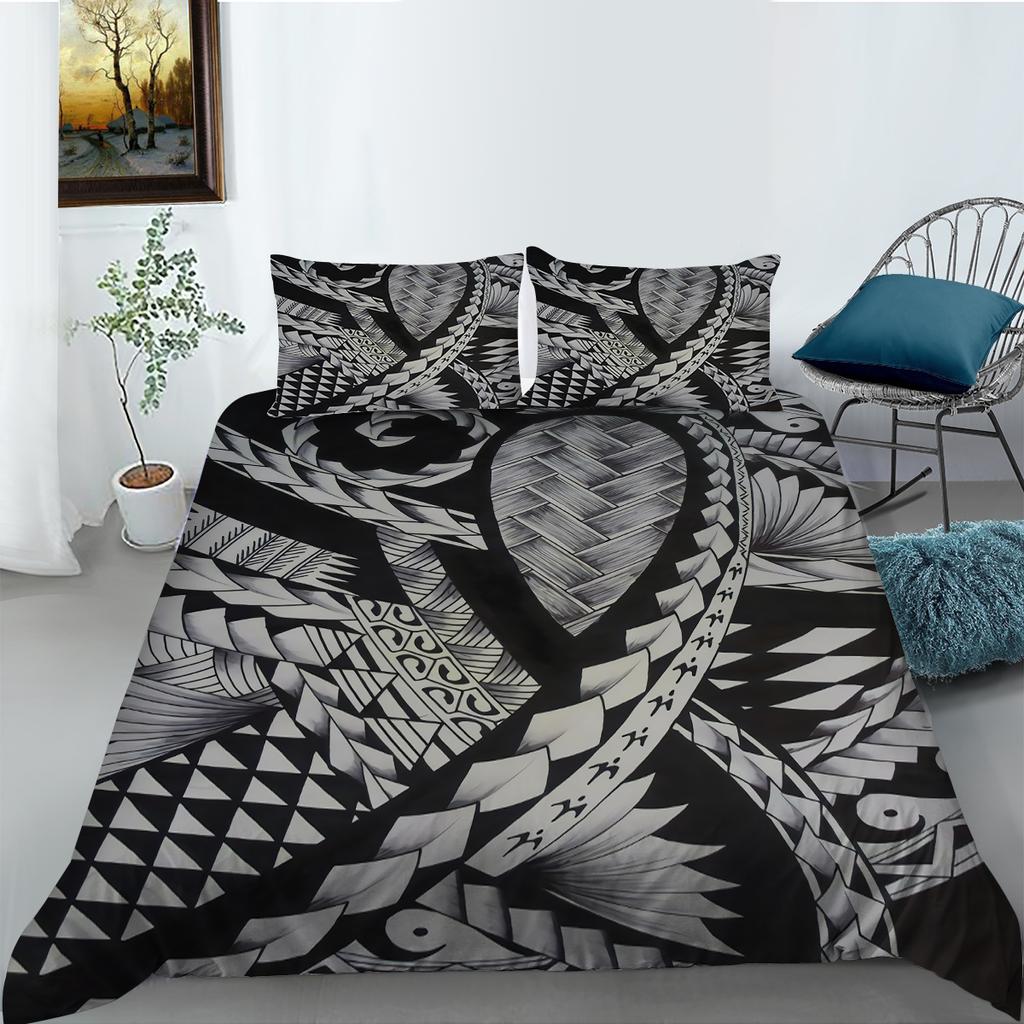 Комплект домашнего постельного белья с 3D цифровой печатью, пододеяльник, односпальная двуспальная кровать, полноразмерное постельное белье для спальни, украшение дома