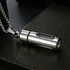 Унисекс Ожерелье Флакон для духов Открывающийся из нержавеющей стали Ins Стиль Гальваническое покрытие Ожерелье Модная бижутерия