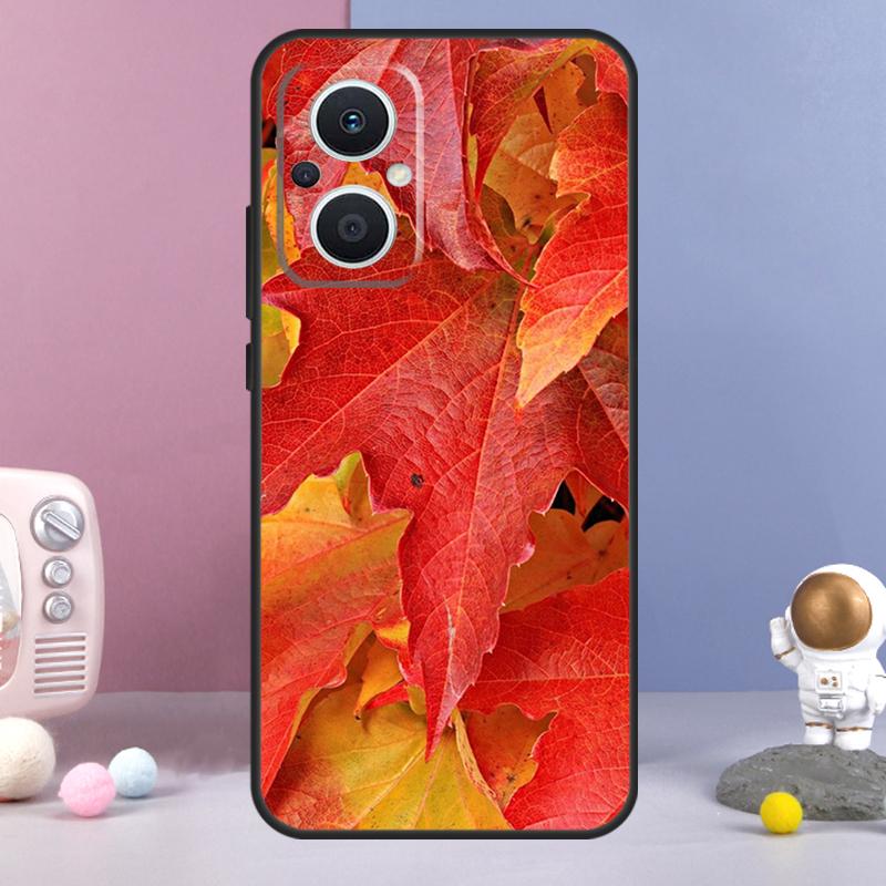 Осенние листья Чехол Для OPPO Reno 13 F 11F 12F 14F 10 11 12 14 Pro 7 8 Lite OPPO Find X6 X5 X8 X9 Pro Чехол