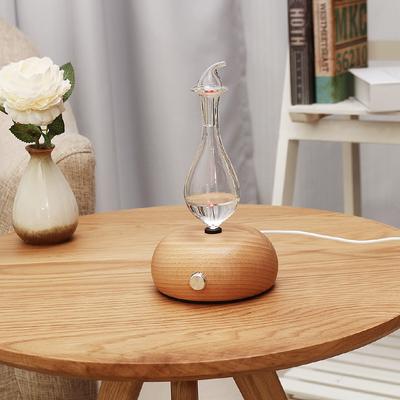 100 В-240 В переменного тока, ароматерапия, диффузор для чистых эфирных масел, распылитель воздуха, увлажнитель, бытовой увлажнитель, стекло + деревянный воздушный прибор
