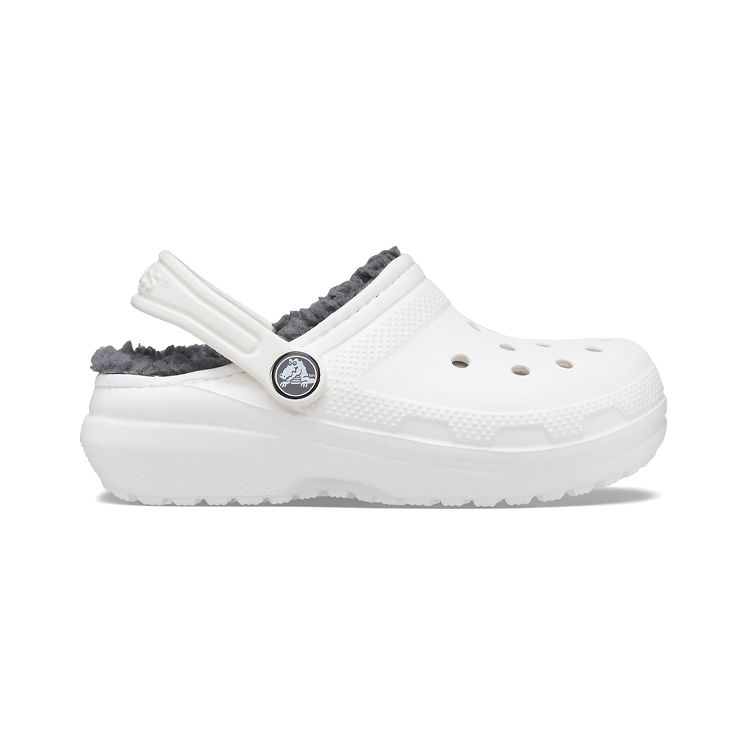 Crocs Классические пушистые сабо сандалии детские сандалии белые 203506-10M