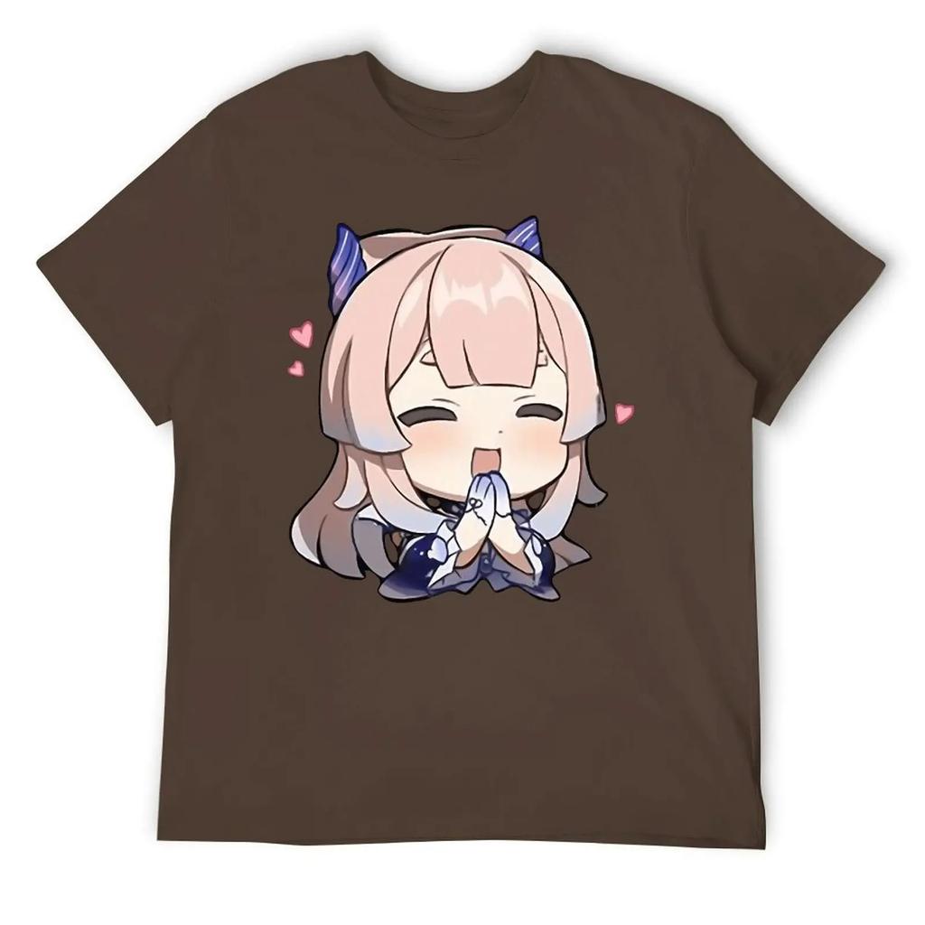 Sangonomiya Kokomi Genshin Impact Pray Tees Vintage T-shirt Harajuku Sports Graphic Aactivity Competition USA Size