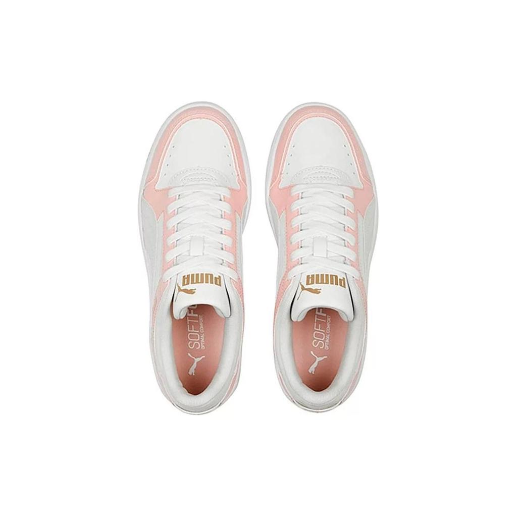 Puma Rebound Layup Low Top Sneakers Unisex Sneakers Pink White 380747-28