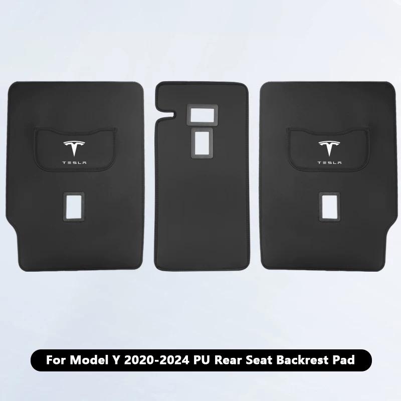 AAAIT1 For Tesla Model Y Juniper Model 3 Highland 2017-2026 Trunk Mat Full Coverage Seat Backrest Protective Cargo Liner Anti Dirty Pad