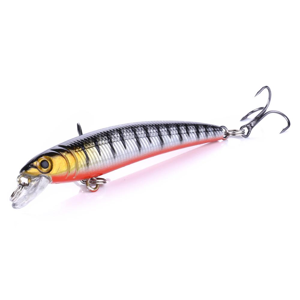 1pc Hengjia ABS Minnow Bait for Fishing 7.5CM 5.6G Lifelike Trout Fishing Lure Travel Fishing