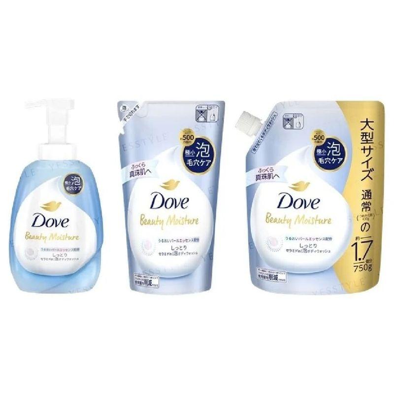 Dove Япония - Пенящийся гель для душа 'Красота и Увлажнение'