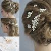 Вечерние украшения для волос Гребень для волос Жемчужная заколка Свадебное украшение для головы Украшение для волос Невеста Заколка