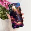Чехол для телефона Realme Note 70 70T Милый рисунок с мультяшными котами Чехол из ТПУ для Realme Note70T Narzo 80 Lite Мягкий силиконовый Funda