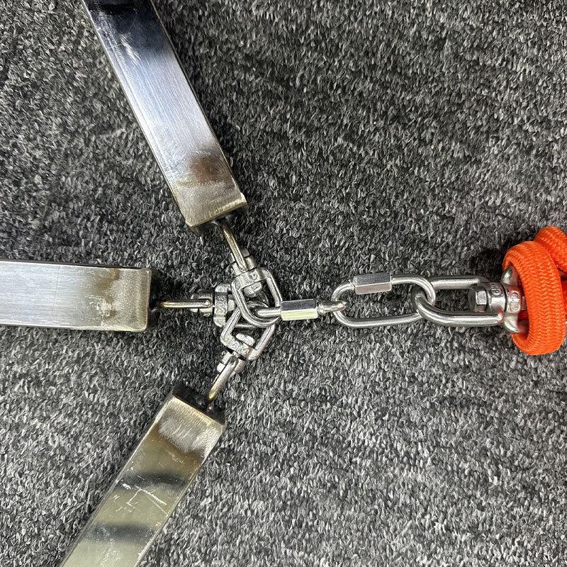 Stainless Steel Portable Folding Rescue Grappling Hook
