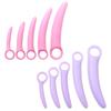 Crescent Anal Plug & Beads Set - Soft Expander Dildo