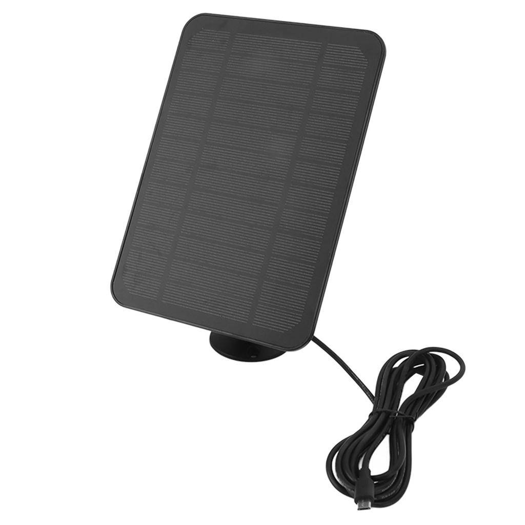 4W 5V Solar Panel for Arlo for Ring for Blink Security Camera IP65 Waterproof Solar Charger with