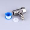 1 Set RO Feed Water Adapter 1/2 to 1/4 3/8 Shut Off Valve Easy Install for Reverse Osmosis System Kitchen Plumbing