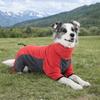 High-Neck Fleece Dog Clothes Windproof Dog Jackets Cozy Winter Dog Jumpsuit  Medium Large Dogs