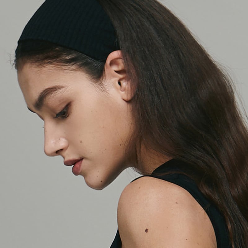 DEVIWEAR Женская одежда для йоги DEVI-A0003-Черный Пилатес Лаура Голджи Повязка для волос