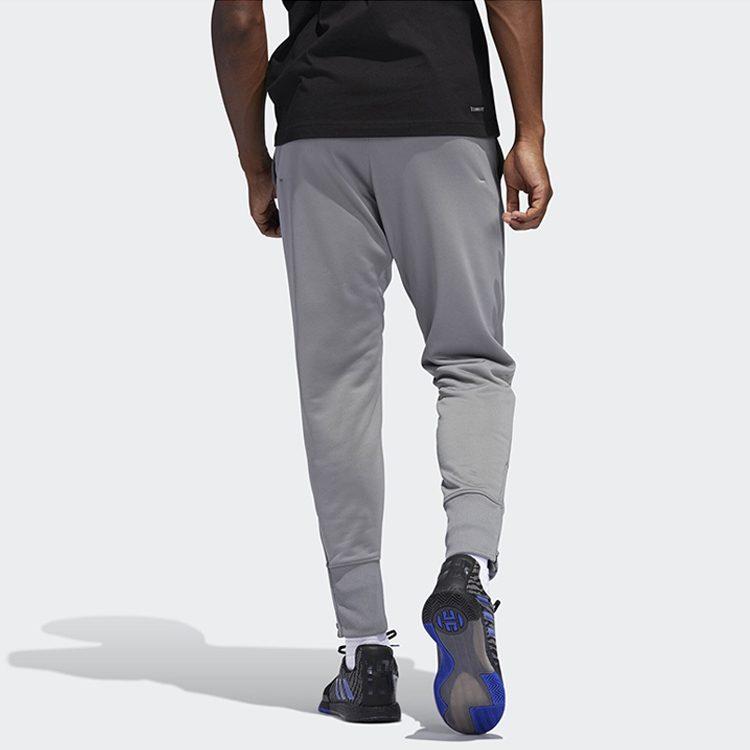 Adidas Sports Pants Men's Gray Moderate DU6256