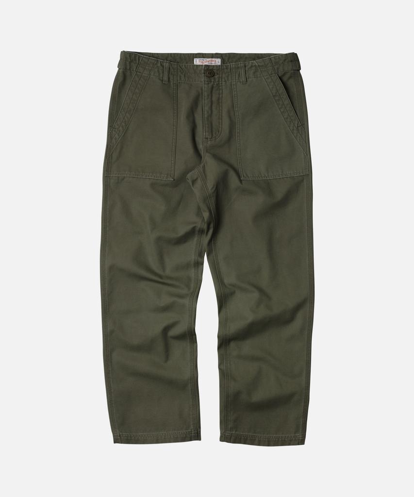 Брюки-карго FRIZMWORKS из ткани Jungle Cloth _ Оливковый